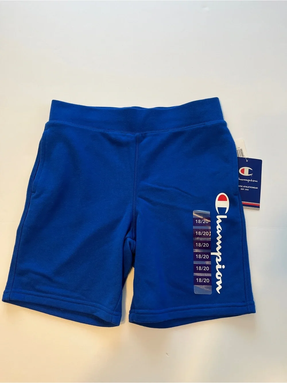 Champion Kids' Shorts size XL -18/20 Royal Blue & Heather Gray (2 pieces) new